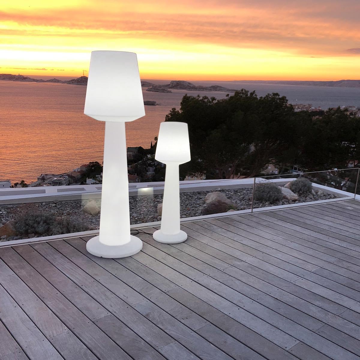 Lumisky Lámpara exterior con cable H110CM AUSTRAL