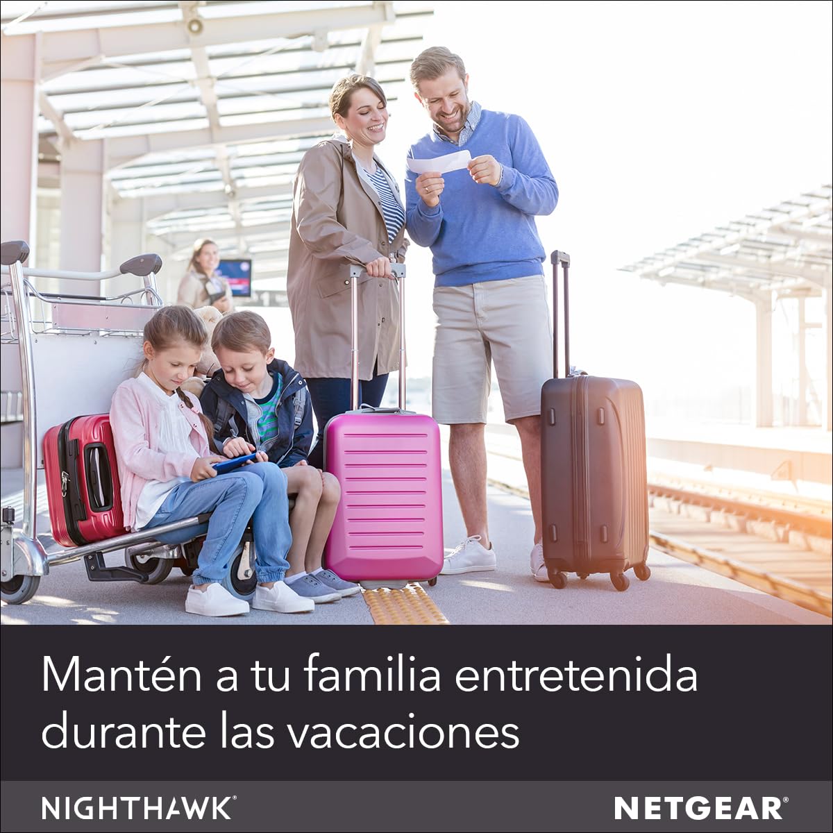 NETGEAR Nighthawk M1 Hotspot Portátil MR1100 - Router 4G Ranura Sim Desbloqueada - Router Móvil para Viajar - Dispositivo MiFi Banda Ancha Móvil - Rápido Fiable Donde Sea