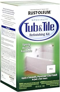 Rustoleum 32OZ WHT Tub/Tile Kit Pack of 3