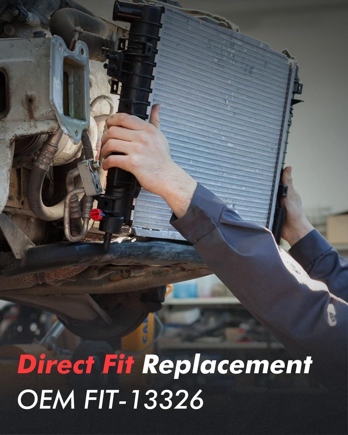 cciyu 13326 Radiator Replacement for 2012-2016 For Chevrolet for Impala 3.6L 2014-2016 For Chevrolet for Impala Limited 3.6L