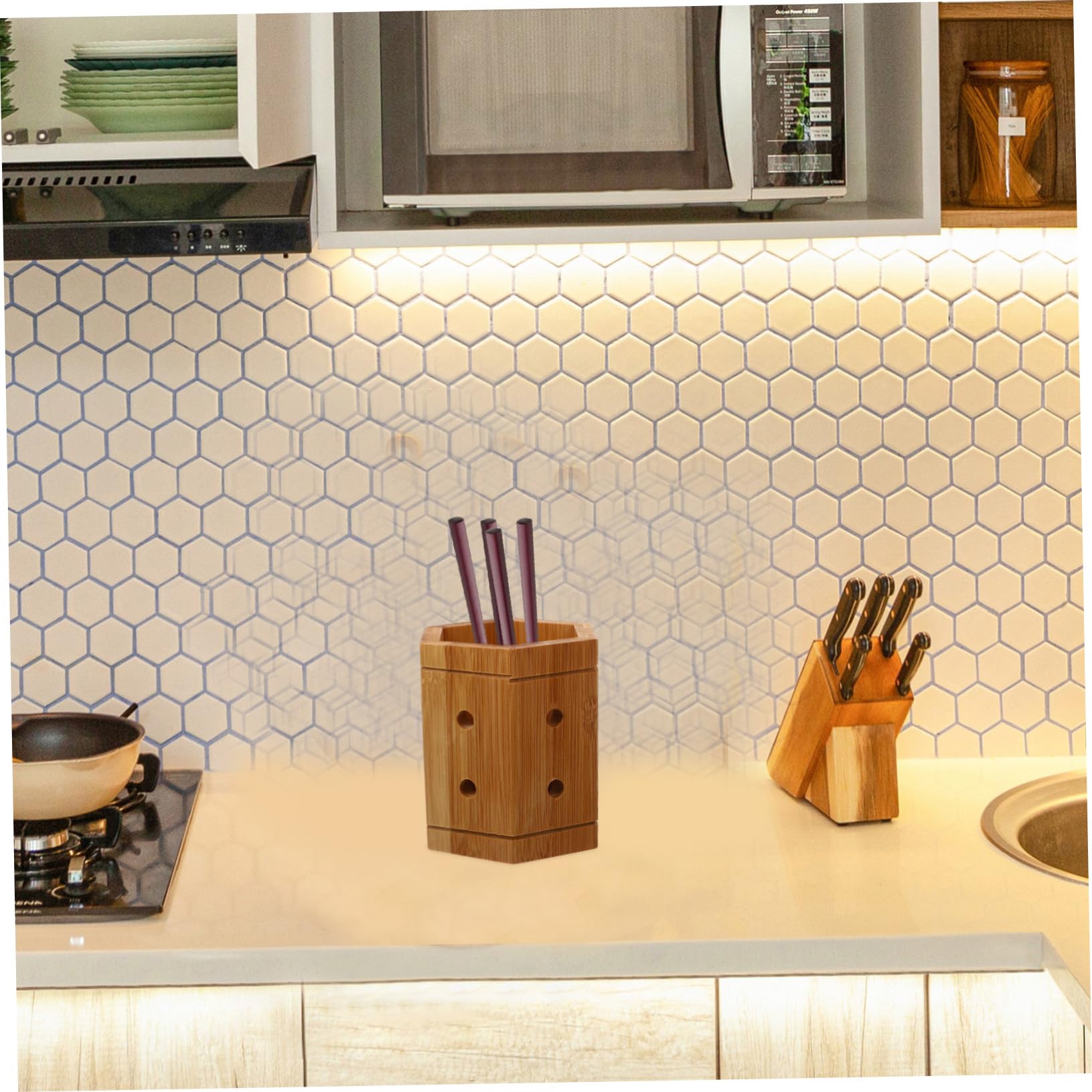 Gatuida 4pièces Support Pour Ustensiles De Cuisine Organisateur De Couverts Et Porte-couvert Pour Cuisine Et Bureau Et Élégant
