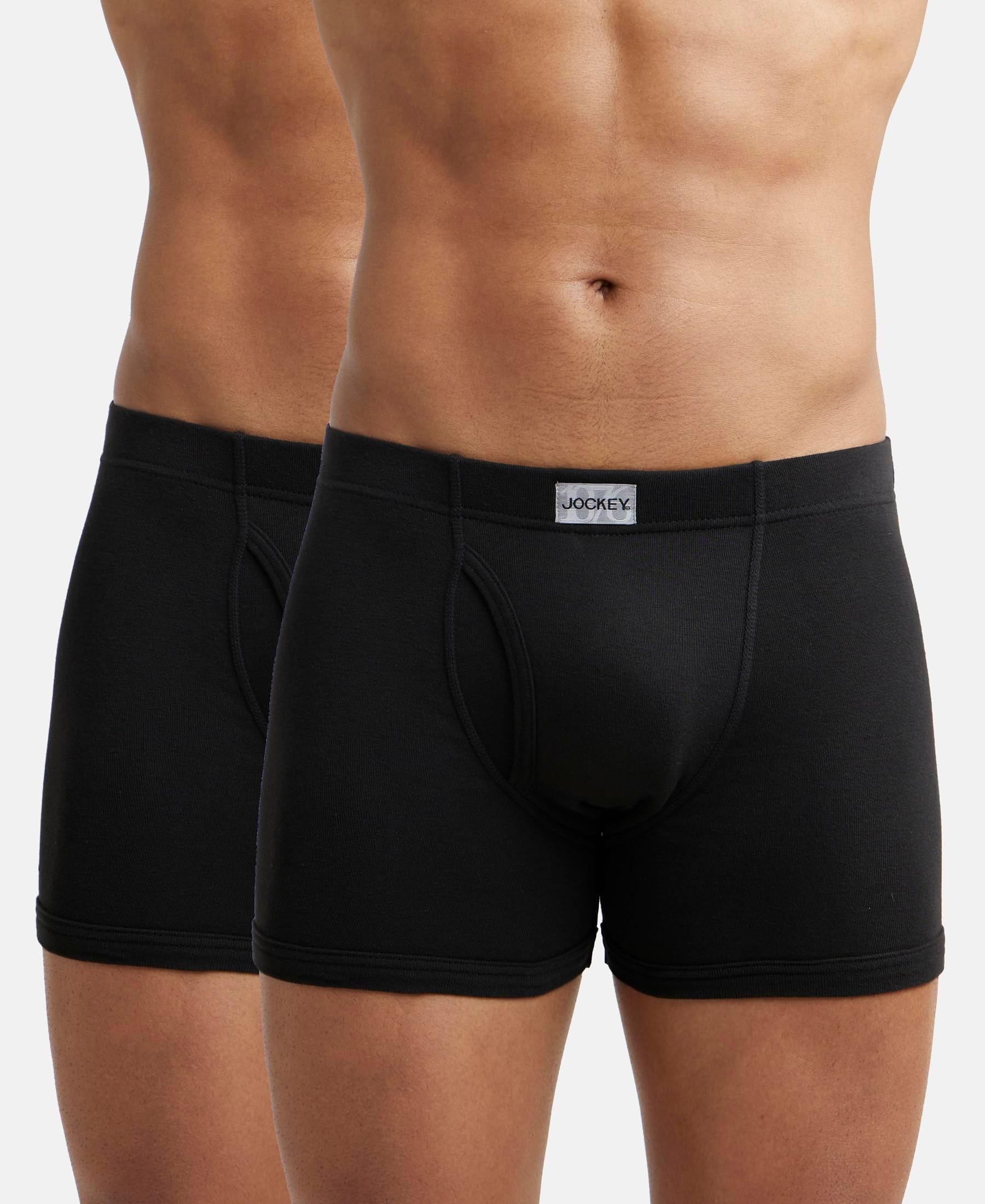 Jockey Men's Cotton Brief (Pack of 2)(Colors & Print May Vary)(color may vary)
