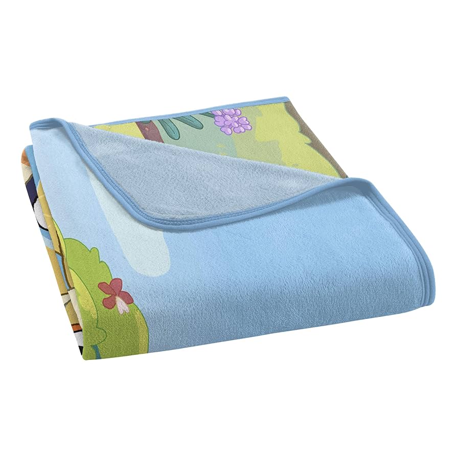 Amazon｜Northwest Bluey マイクロラッセルスローブランケット