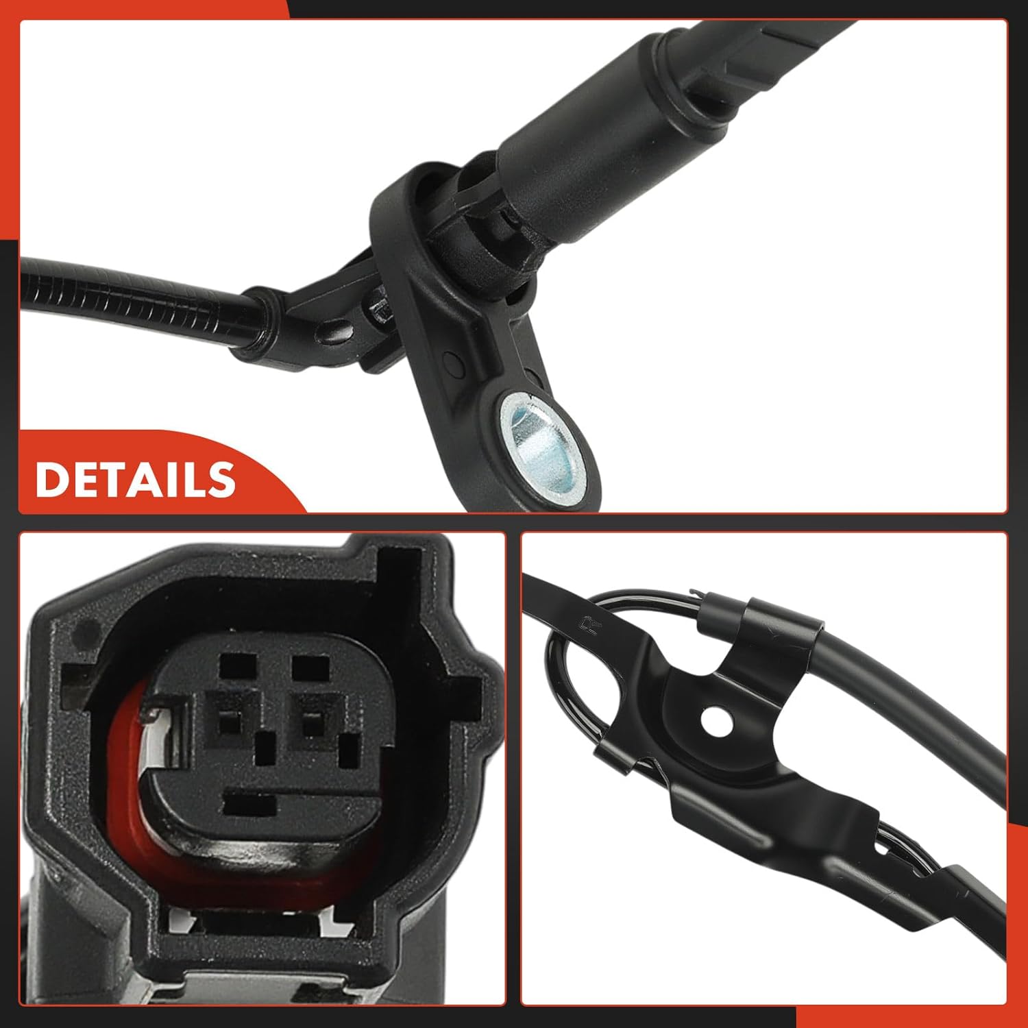 A-Premium 2PCS Front ABS Wheel Speed Sensor Compatible with Toyota Models - RAV4 2019-2025, Venza 2021-2024, RAV4 Prime 2021-2024