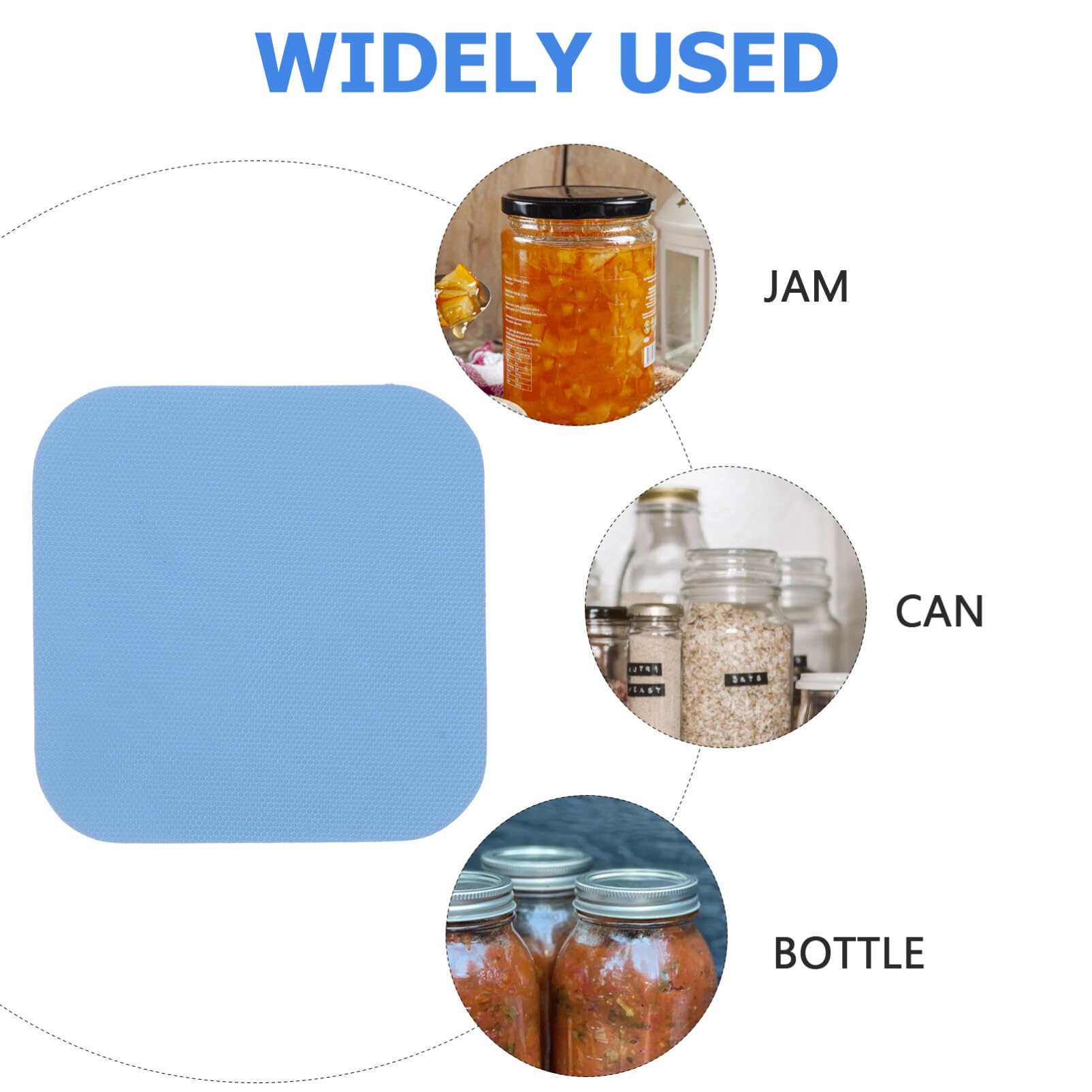 Lot De 4 Ouvre-bocaux En Caoutchouc 4 Couleurs – Coussinets Antidérapants Isolés Thermiquement Avec Décapsuleur, Outil Multifonction Pour Mains Arthritiques Et Utilisation Facile En Cuisine (cercle