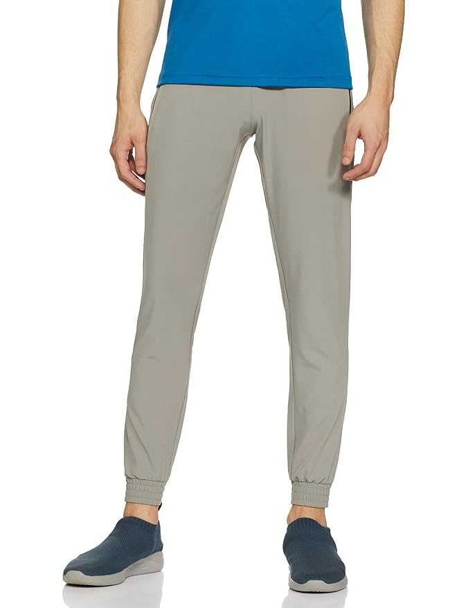Amazon Brand - Symactive Men's Regular Track Pants (SYM-A-08_Fogg Grey_X-Large)