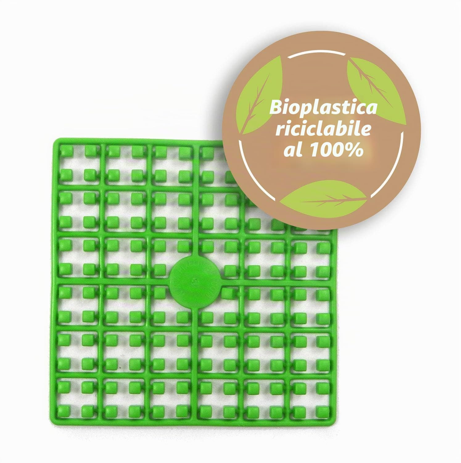 Pixel P60001-27501 small starter box, set artigianale con 60 piastre pixel, 4 piastre base, 12 medaglioni con catena e 4 libretti di mini-template, sistema plug-in molto semplice