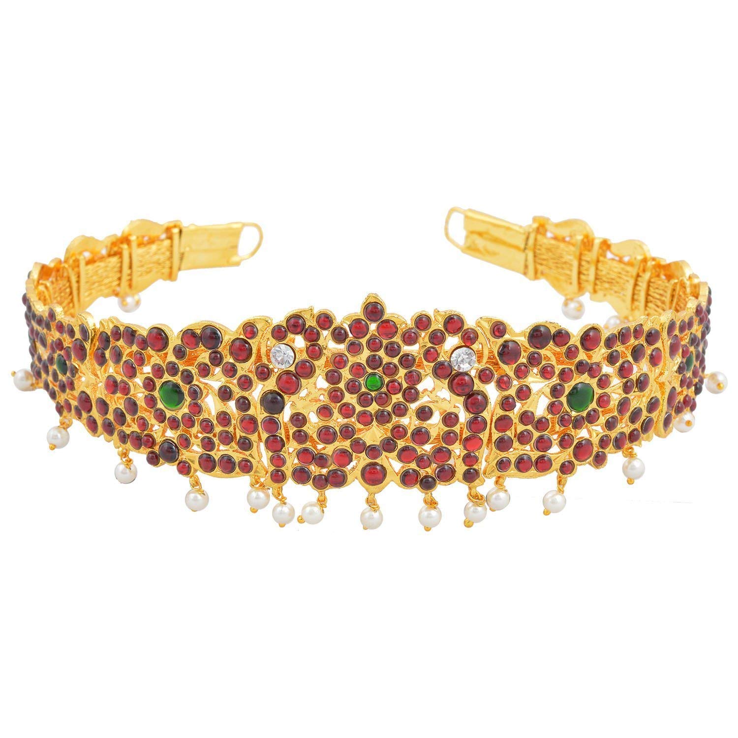 UG PRODUCTS Yellow Copper Kemp Bharatanatyam Waist Belt for Women (B07H7M1568) Amazon Price History, Amazon Price Tracker