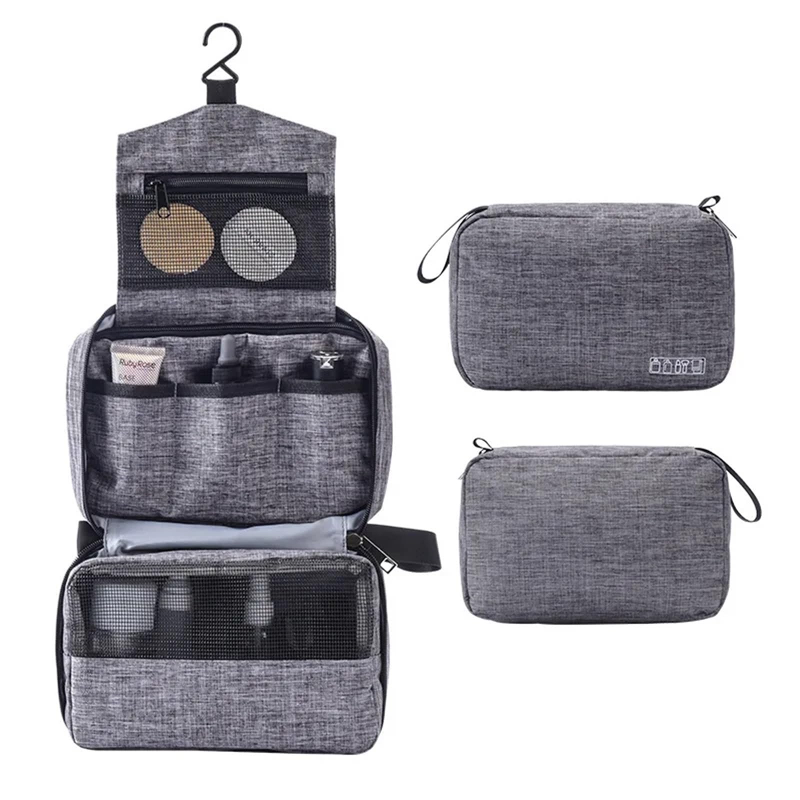 Trousse, Borsa for cosmetici da appendere for uomo e donna(Dark Blue)