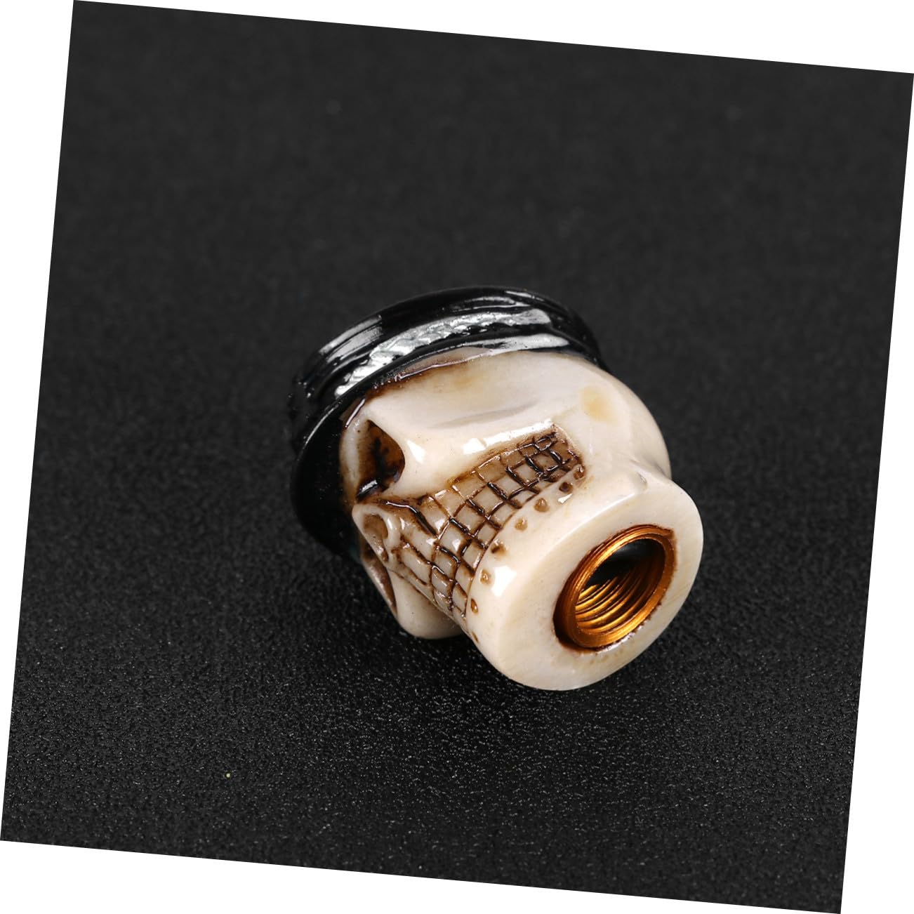 VANZACK 3 Sets Universal Resin Stem Cap Für Fahrradreifen Motorradabdeckung Schwarz Schützt Vor Platten Reifen