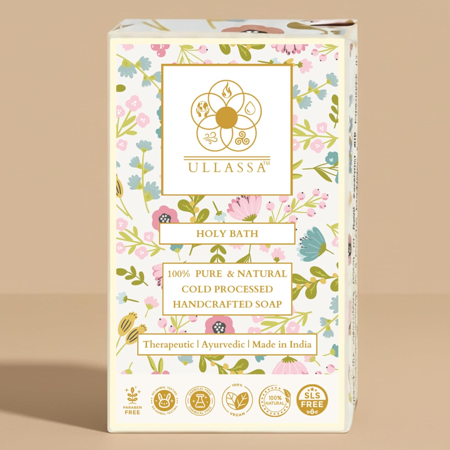 Skin Brightening Aromatherapy Soap | Rice Extract & Zeolite Clay with Basil & Geranium | For Pigmentation, Dark Spots & Acne | Natural Handmade Bathing Bar | SLS & Paraben Free (Pack of 1) Skin Brightening Aromatherapy Soap | Rice Extract & Zeolite Clay with Basil & Geranium | For Pigmentation, Dark Spots & Acne | Natural Handmade Bathing Bar | SLS & Paraben Free (Pack of 1)