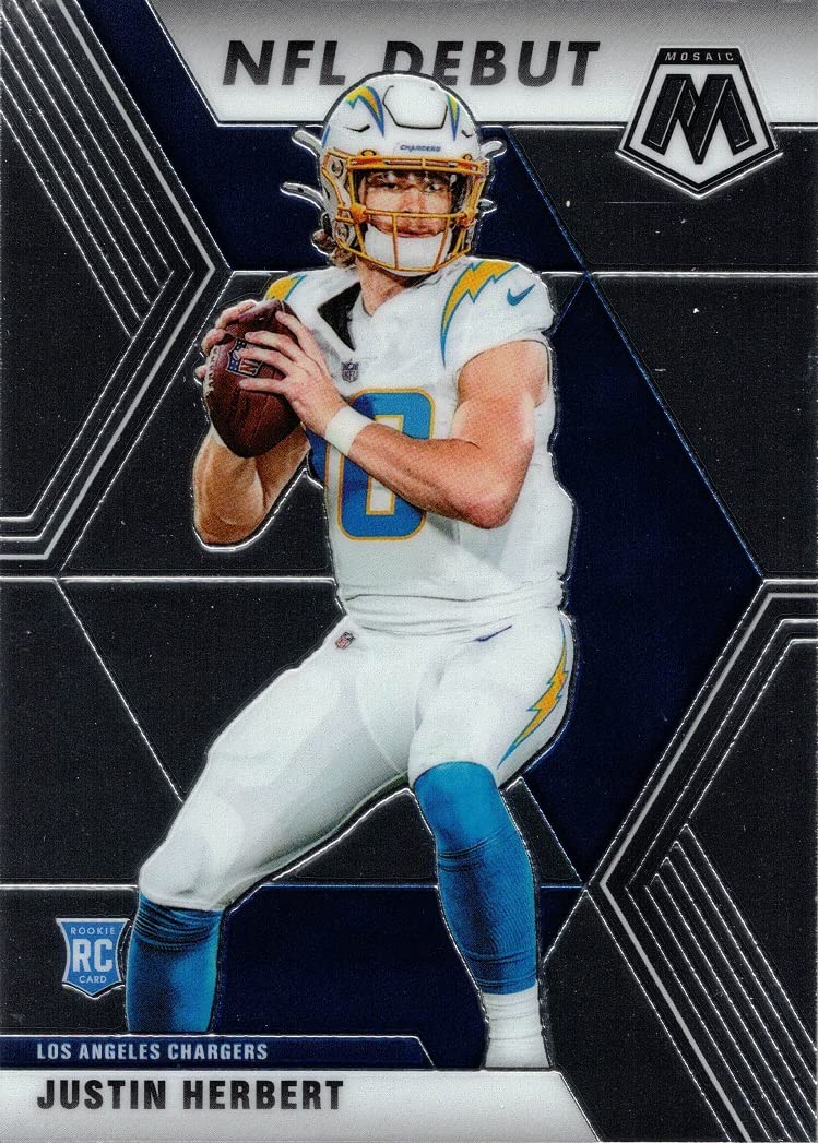 Amazon.com: 2020 Panini Mosaic Football #263 Justin Herbert Rookie Card :  Collectibles & Fine Art