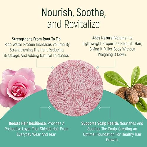 Miniatura 4 de Barra de champú sólido y jabón para el cabello con efecto acondicionador, paquete de 12 barras de champú naturales para cabello con aceites