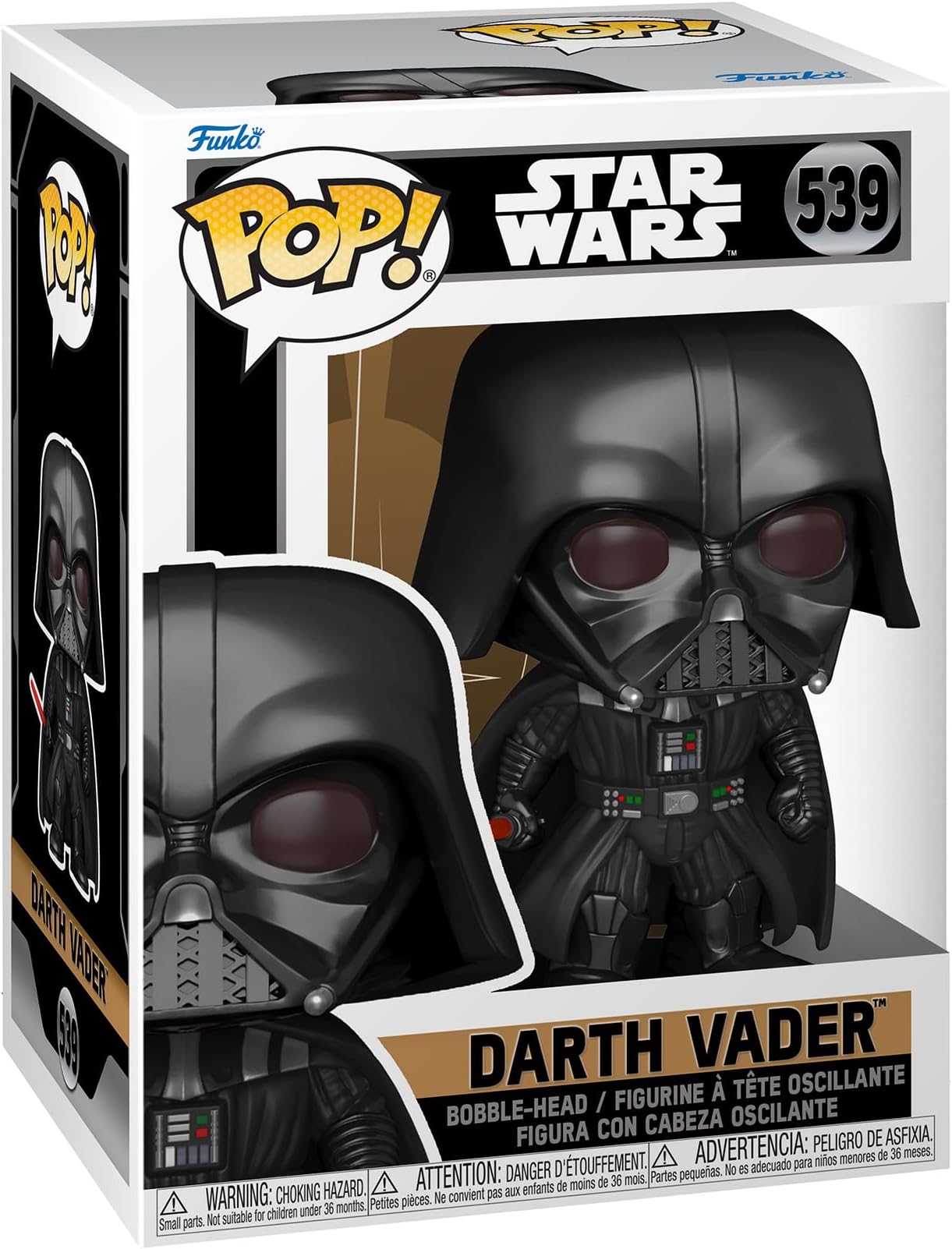 Pop! Vinyl: Obi-Wan Kenobi - Darth Vader - Star Wars - Amazon Exclusive - Collectable Vinyl Figure - Gift Idea - Official Merchandise - Toys for Kids & Adults - TV Fans