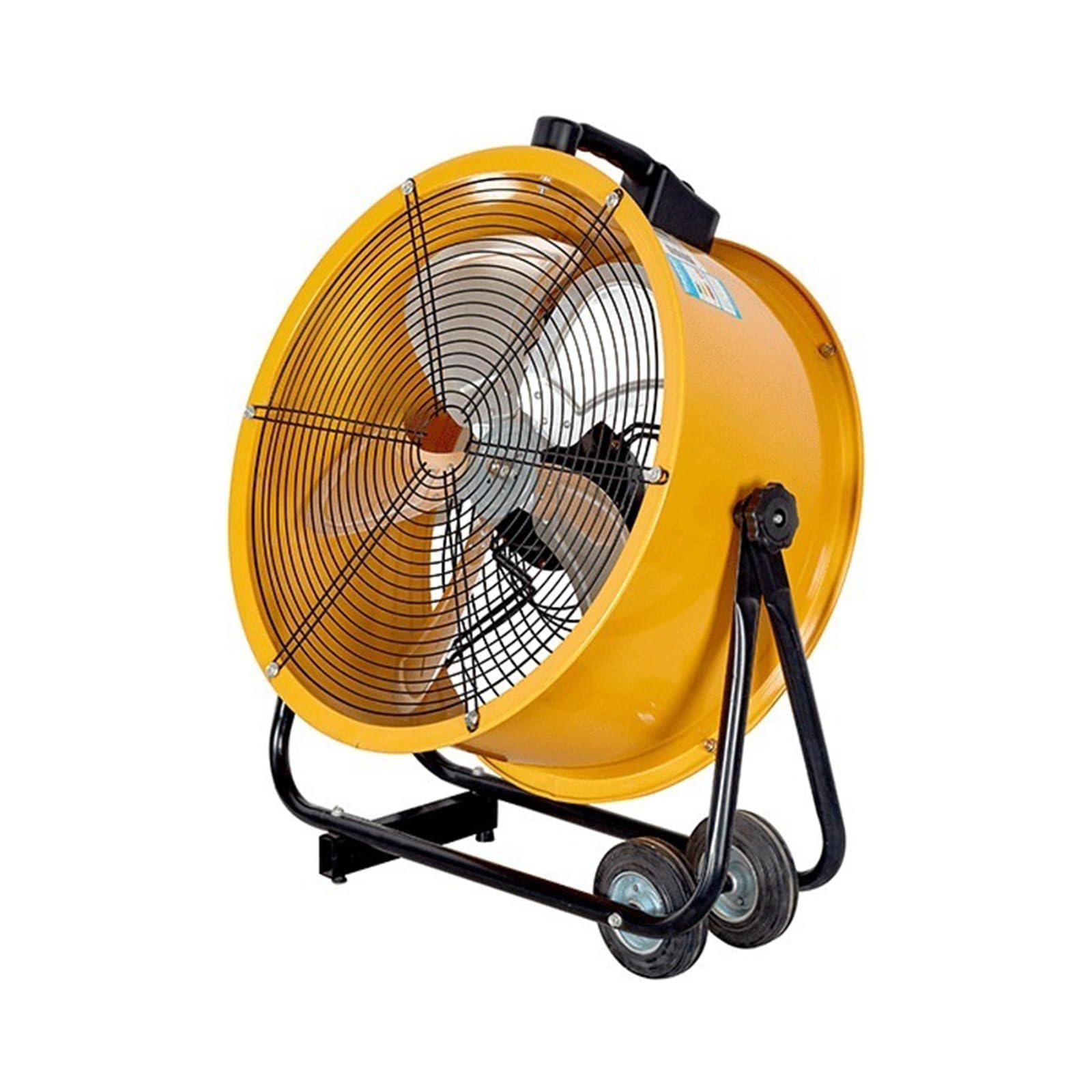 Ventilador industrial portátil, ventilador de suelo industrial con ruedas de 16/20 pulgadas