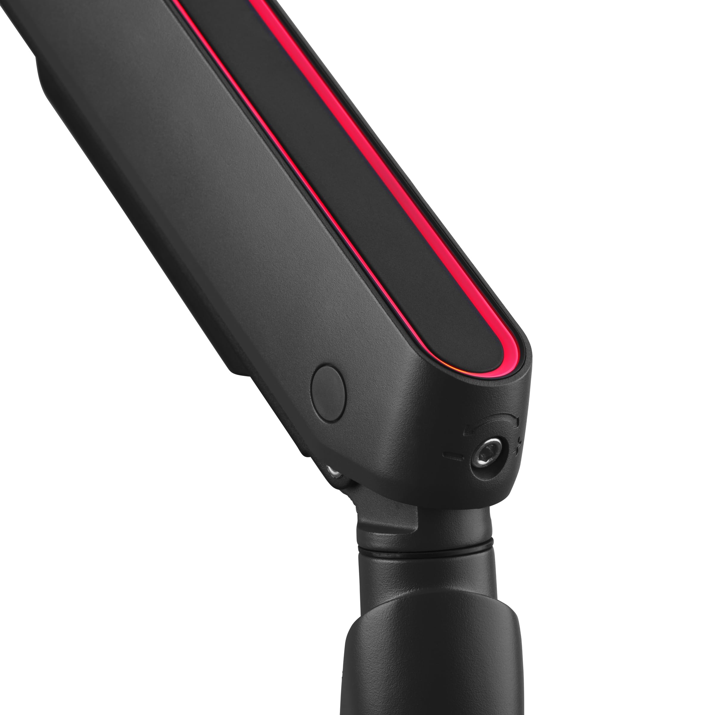 Braccio universale per monitor Gaming One for All-21-45 pollici-VESA 75/100 mm-Regolazione dell'altezza-Inclinazione (80°), rotazione (180°) e rotazione (360°) - 14 kg per schermo-Nero (DM8110)