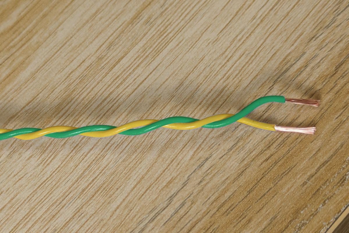 Cable de 10 metros de cable de bus CAN, color verde y amarillo, 20 AWG/0,5 mm²