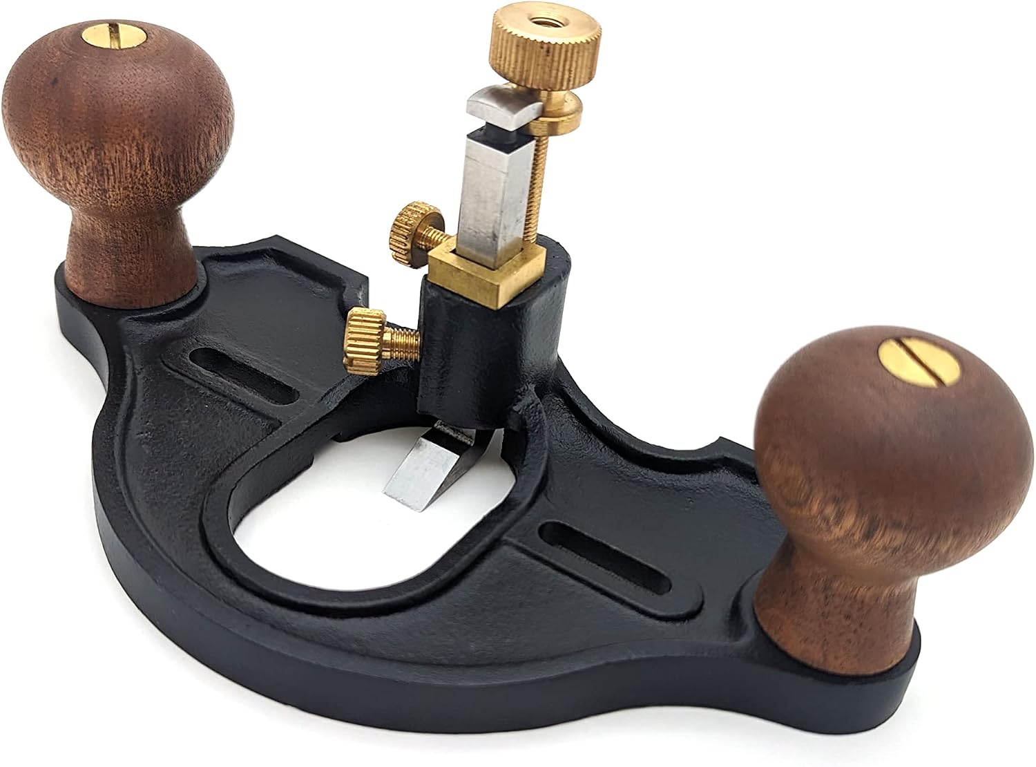 Taytools 777077 Number 71 Full SIze Router Plane, Closed Throat, 3/8” Square Cutter, Ductile Cast Iron Body