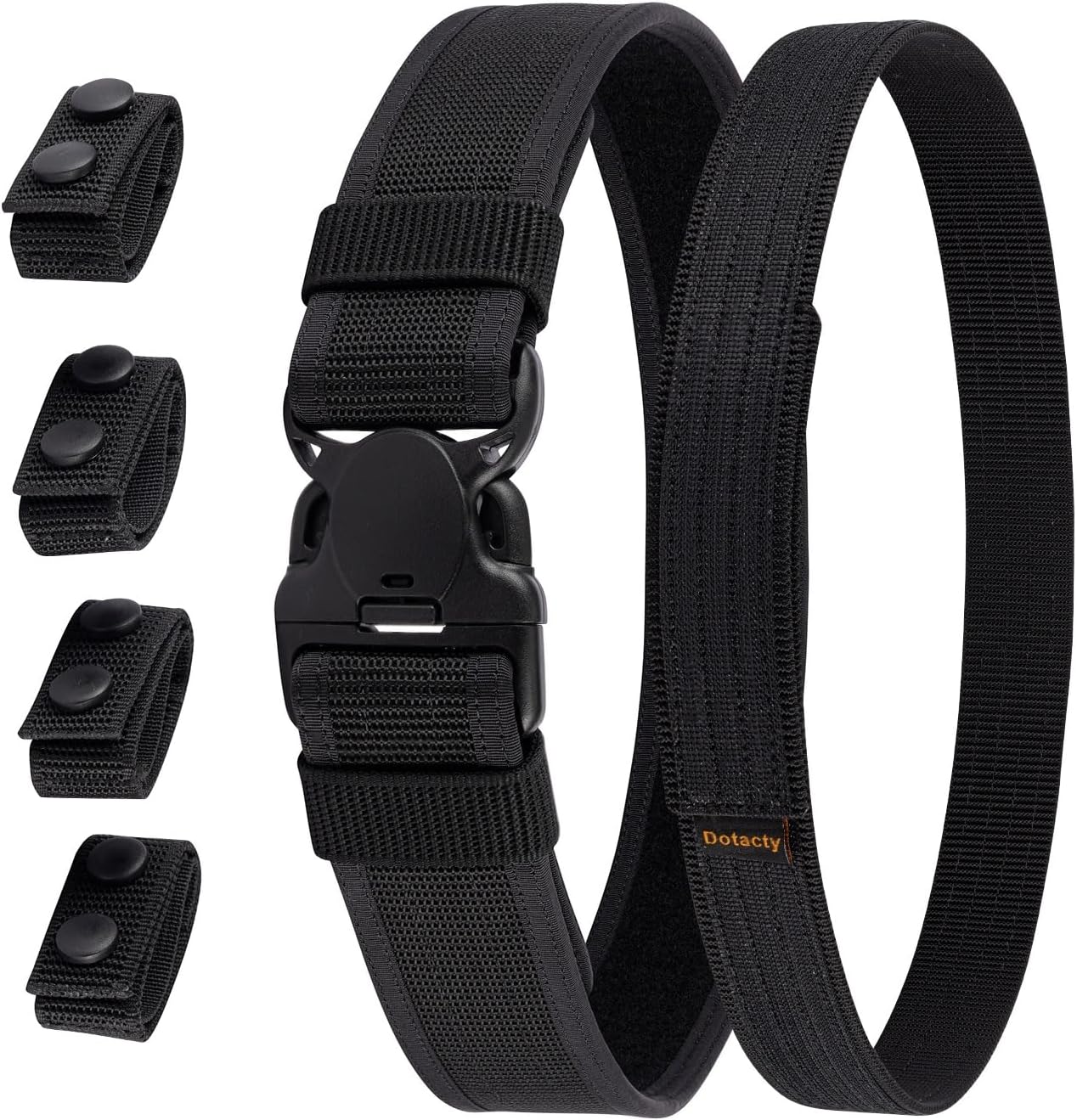 2" Police Duty Belts Law Enforcement Security Officer Tactical Utility Belt 4 Keepers