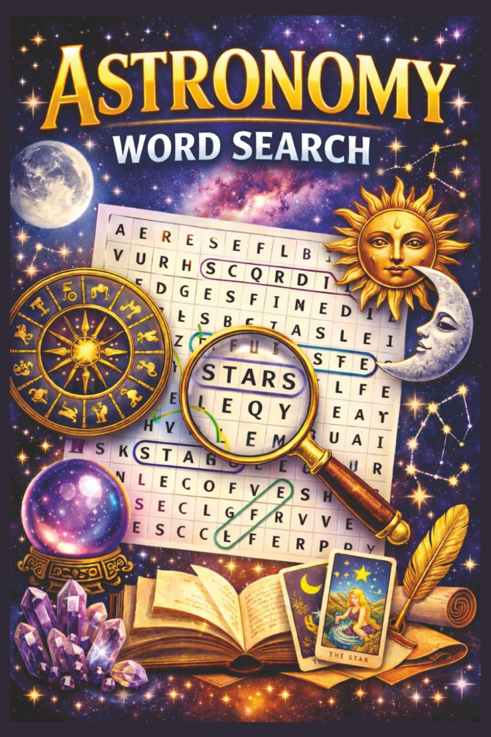 Astronomy Word Search Puzzle Book: Explore the cosmos, one puzzle at a time!