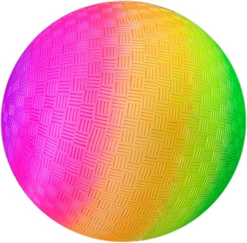 Miniatura 7 de AppleRound Bola de patio de 8.5 pulgadas con bomba de aire, paquete de 1 bola con 1 bomba, tamaño oficial para Dodge Ball, balonmano, campamentos y