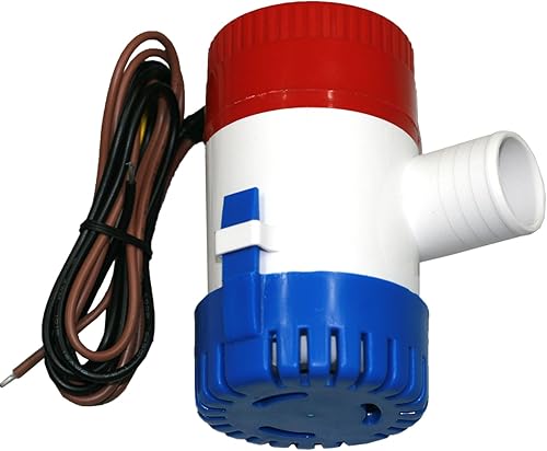 Miniatura 2 de Seaflo Bomba de sentina sumergible eléctrica de 1100 GPH 12 V 3 A con salida de 1125 para barcos de pesca marina cruceros yates tiendas de barcos