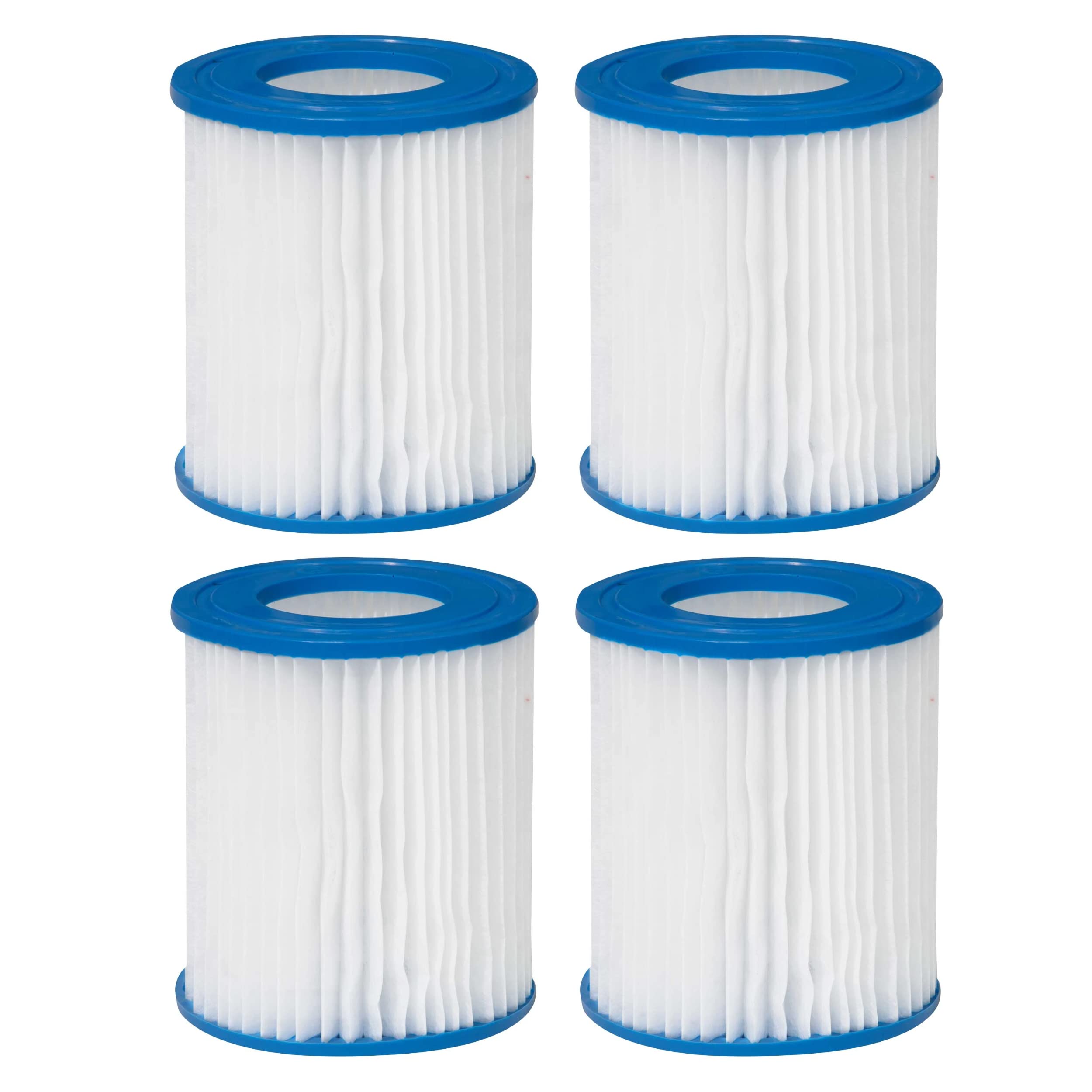 Dellonda Swimming Pool Filter Cartridge, Use for DL18 & DL21, Pack of 4 - DL116