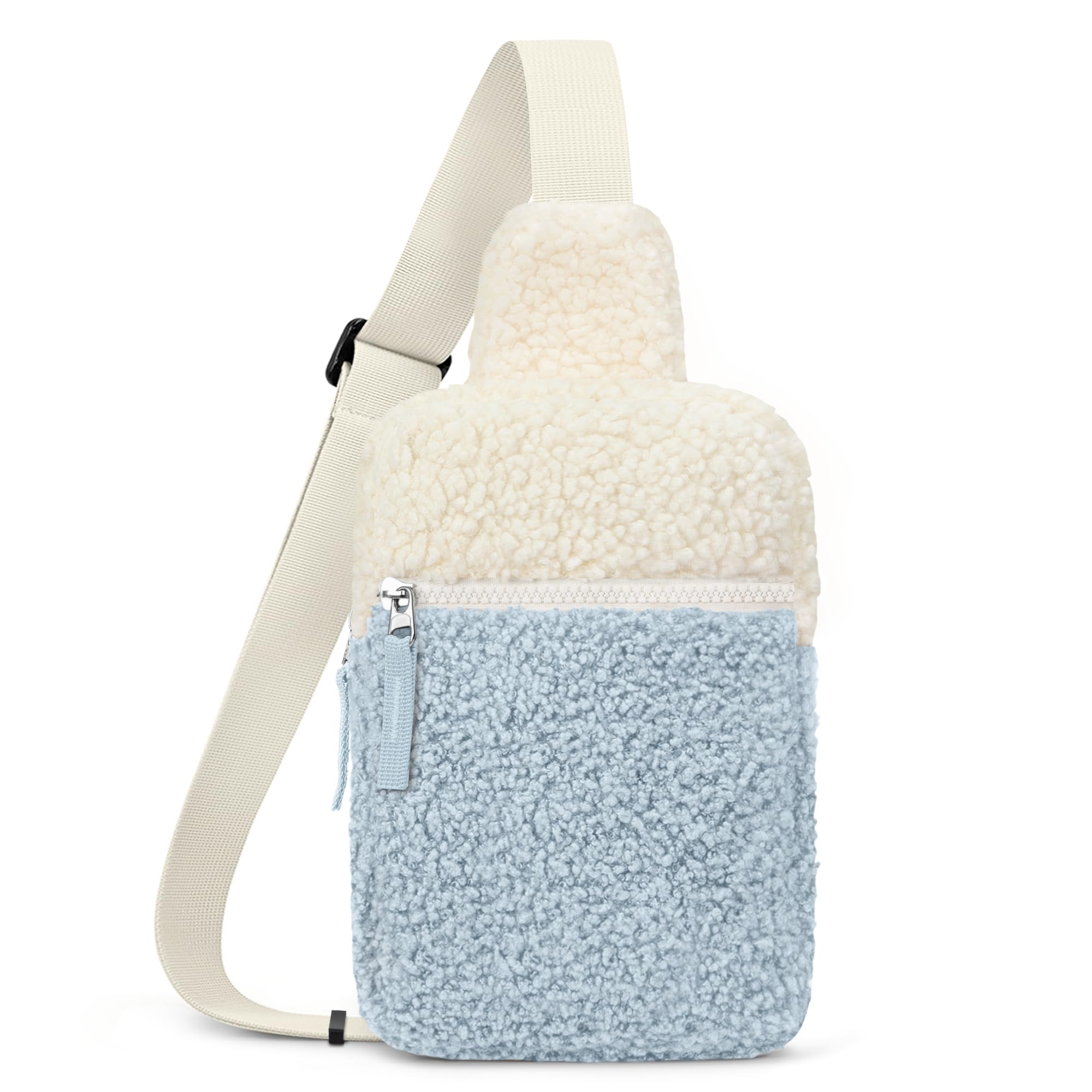 Christmas Birthday Gifts for Kids 10-16, Plush Fanny Pack Crossbody Bag
