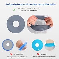COMFYTHERA Vízálló Gipsz Védőhuzat Zuhanyozáshoz Lábra Sérülésre Újrahasználható 7