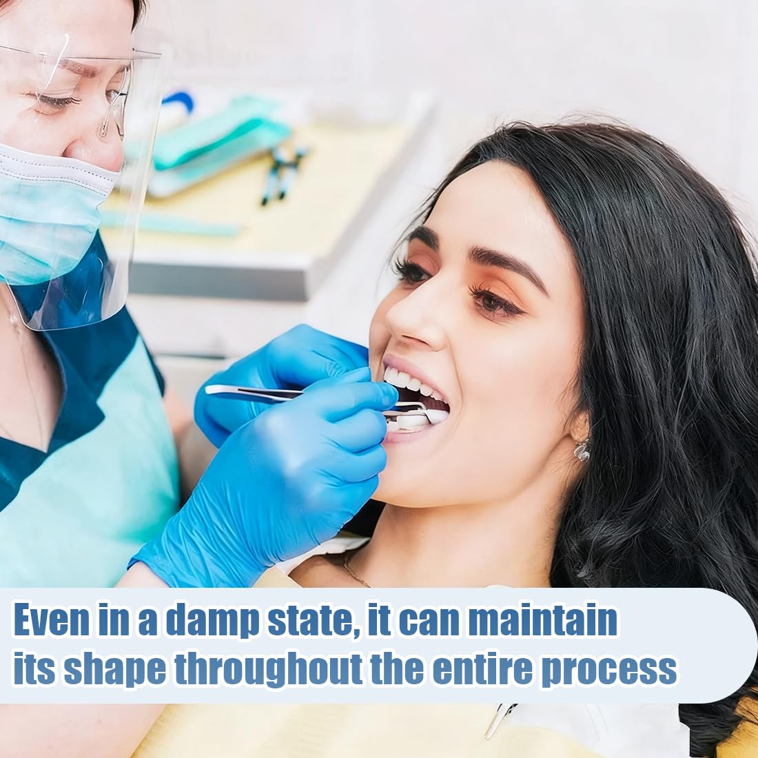250 pezzi Panni in Cotone per Dentisti,Rotoli di Cotone Dentale,Tamponi per Dentisti,Batuffolo Arrotolato,Batuffoli di Arrotolato Dentale