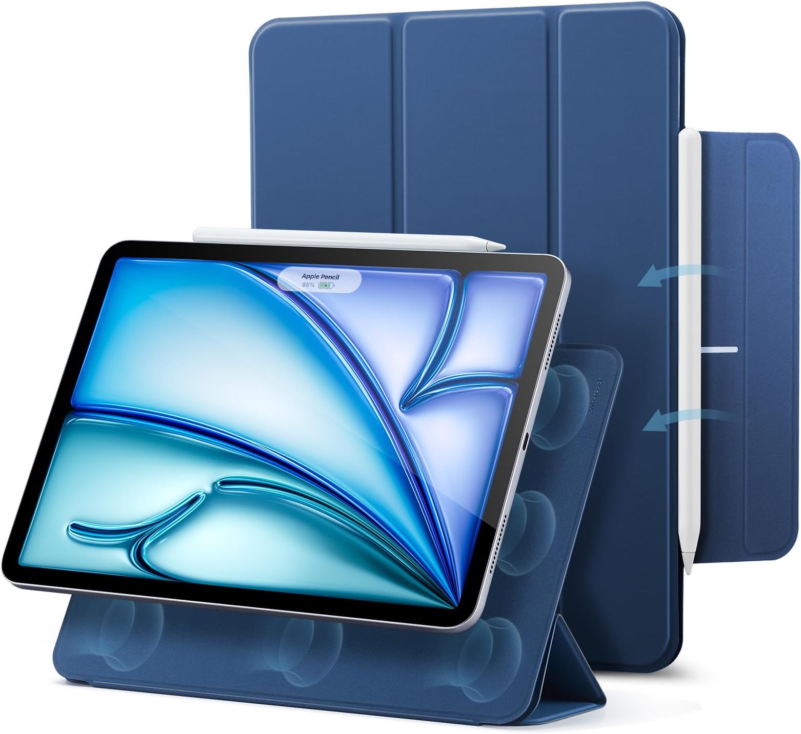 ESR for iPad Air 11 Inch Case M4/M3/M2, iPad Air 5th/4th Gen Case, Blue