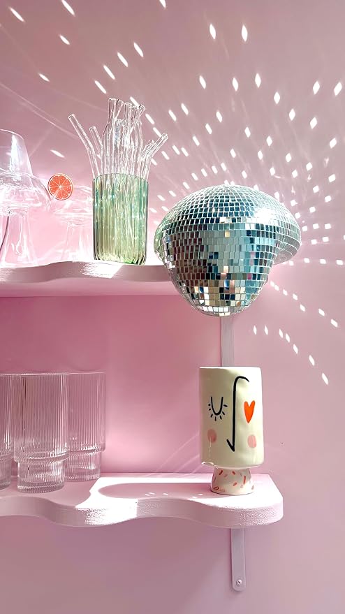 NPW Bola de Disco Derritida Decorativa 7.5 in miniatura 2