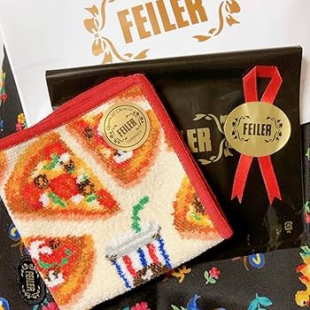 ★新品未開封★フェイラー❤︎バーガーショップ＆ピッツァリア 新品 2枚セット FEILER バーガーショップ ピッツァリア