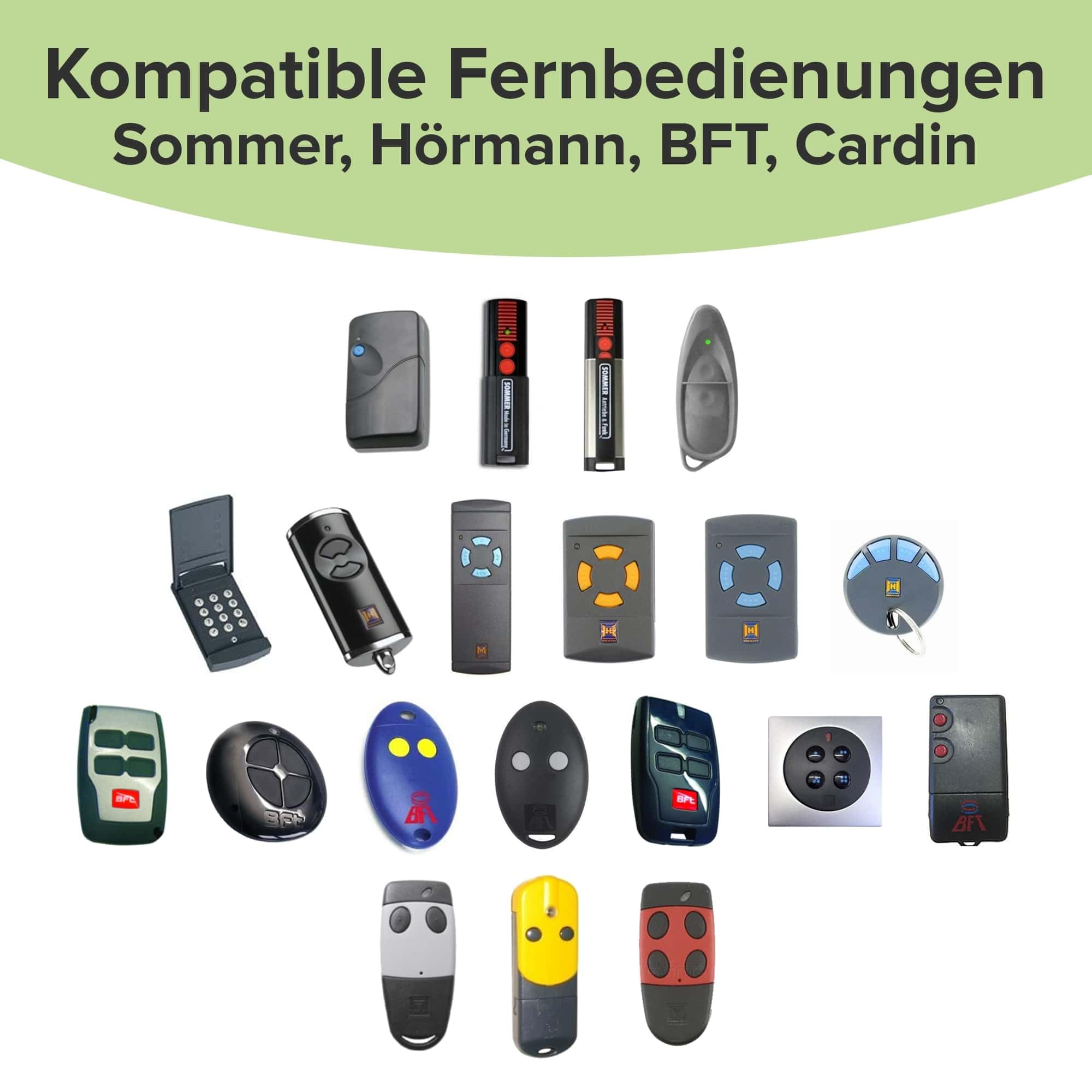 1Control Solo + LINK Smarter Toröffner mit Fernöffnung – Garagentor und Hoftor per Smartphone/App öffnen, Alexa, Google Home – Kompatibel mit 750+ Fernbedienungen Rolling Code – WLAN und Bluetooth