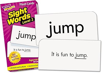 TREND Skill Drill Flash Cards, 3 3/8 inch x 6 1/4 inch, Sight Words Set 2, 97/Set