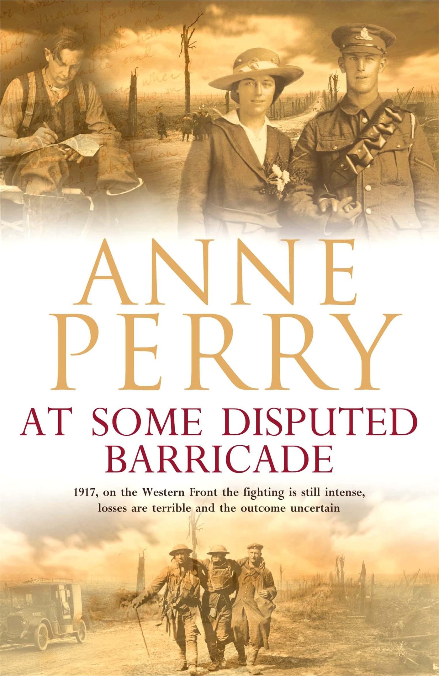 At Some Disputed Barricade World War I Series Novel 4 A  by Anne Perry PAPERBACK