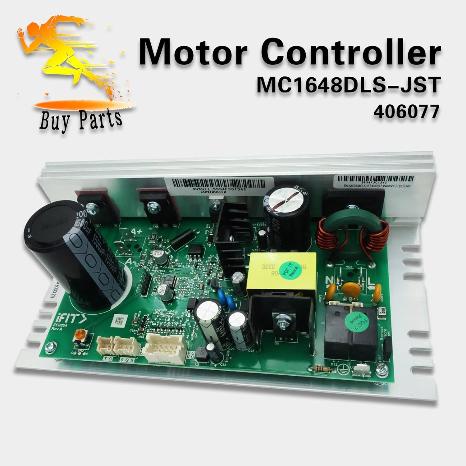 Treadmill Motor Control Board, MC1648DLS 406077 Motherboard Compatible with lcon Nordic Track/Proform Treadmill, Replacement Treadmill Parts,Manufacturer Direct Support