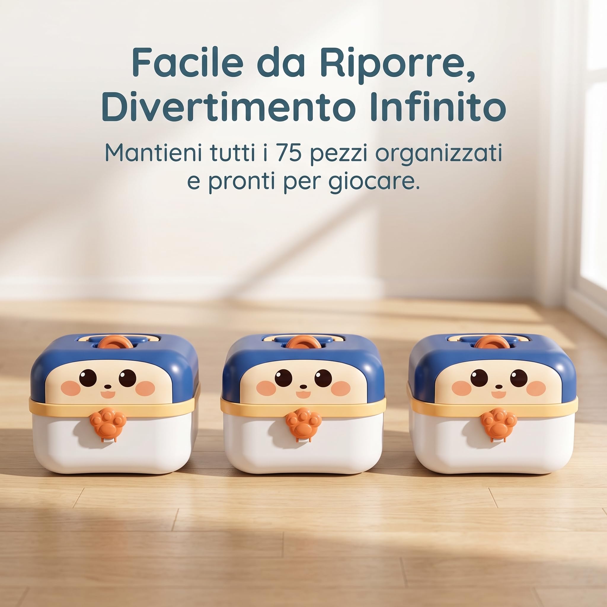 Kit Dottore Bambino Giocattolo Medico per Bambini, Gioco Educativo di Ruolo con Strumenti Custodia
