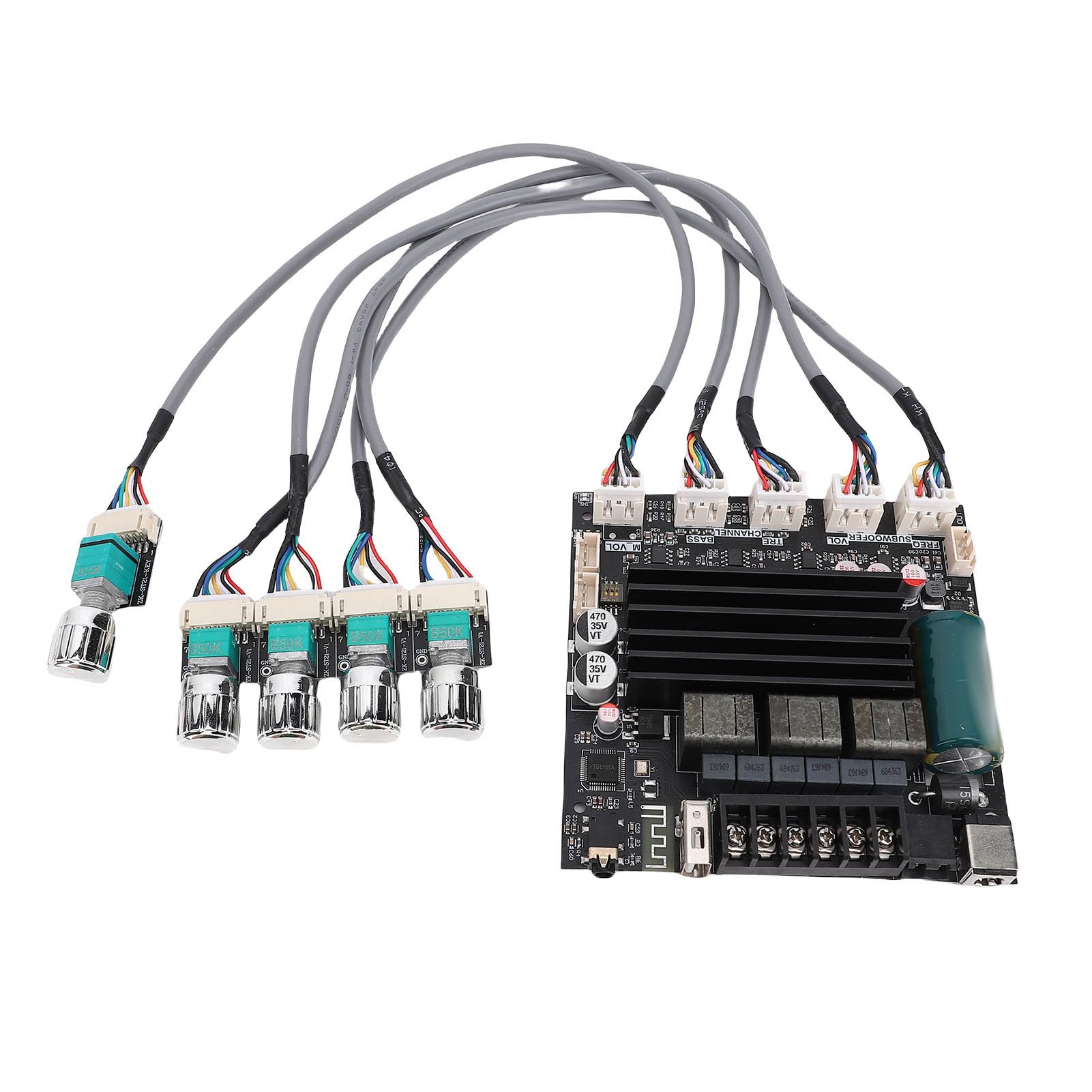 Płytka Wzmacniacza Cyfrowego BT 2.1 kanał 100W+100W+200W TPA3221