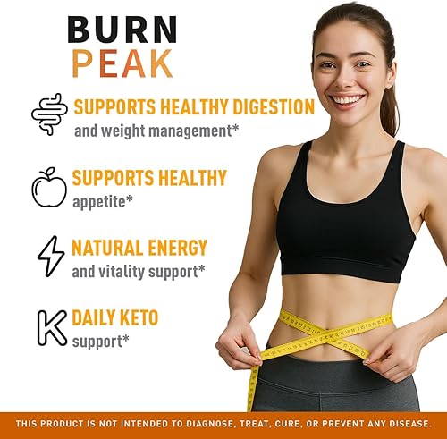 Miniatura 2 de Burn Peak Cápsulas  Píldoras de peso oficiales BurnPeak Advanced Premium Support All Natural Burn Peak Pink Salt Trick Suplemento para revisiones