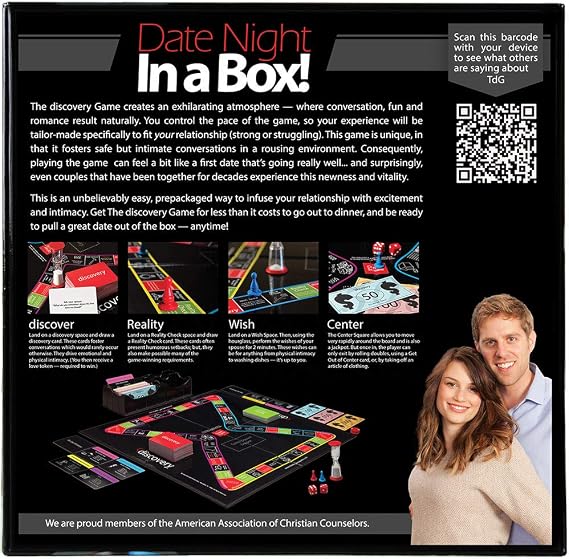 Adult Couple Gift - Date Night in a Box - Better Than a Card Game - Board Game for Married Couples