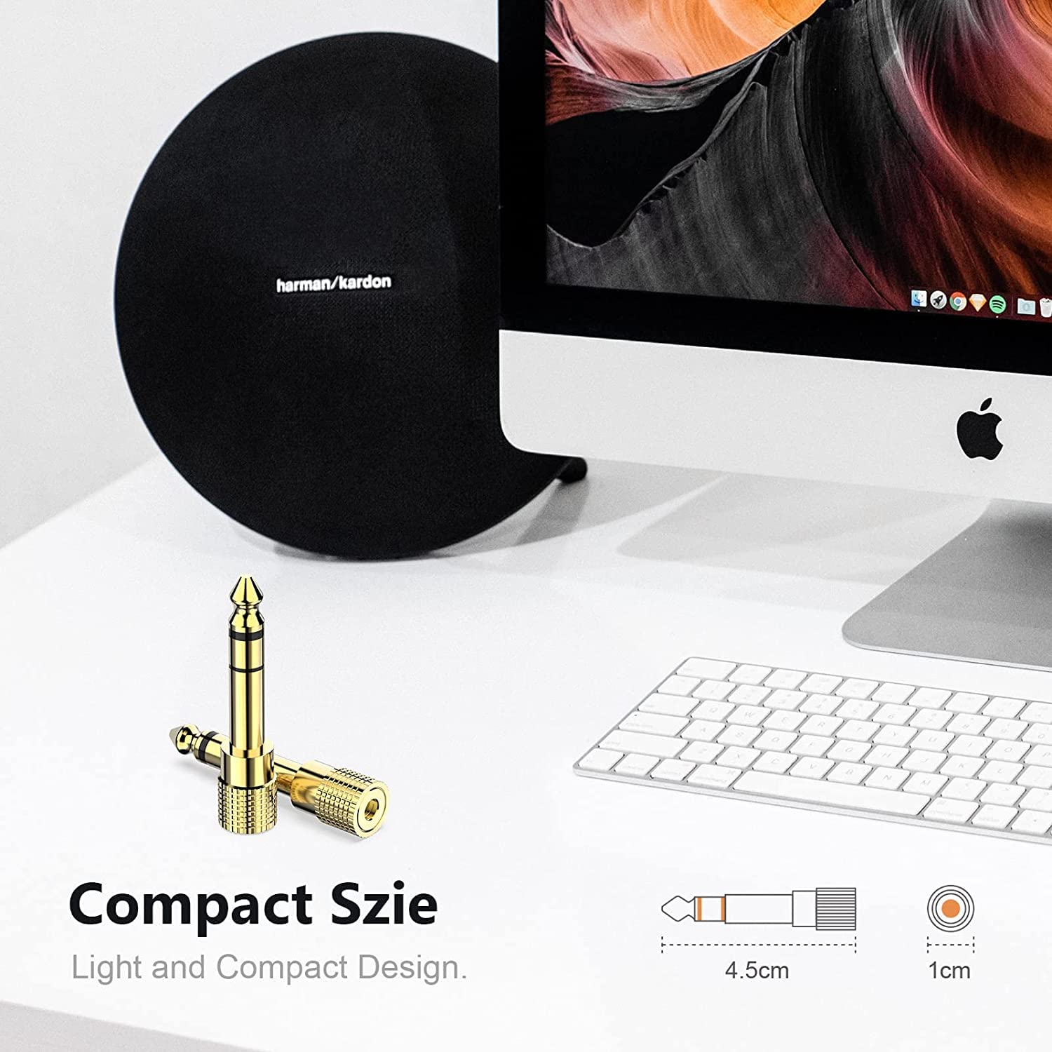 Adattatore Da Jack 6,3 Mm A Jack 3,5 Mm PremiumCord - Maschio A Femmina, Per Audio Professionale E Casalingo - Foto 12