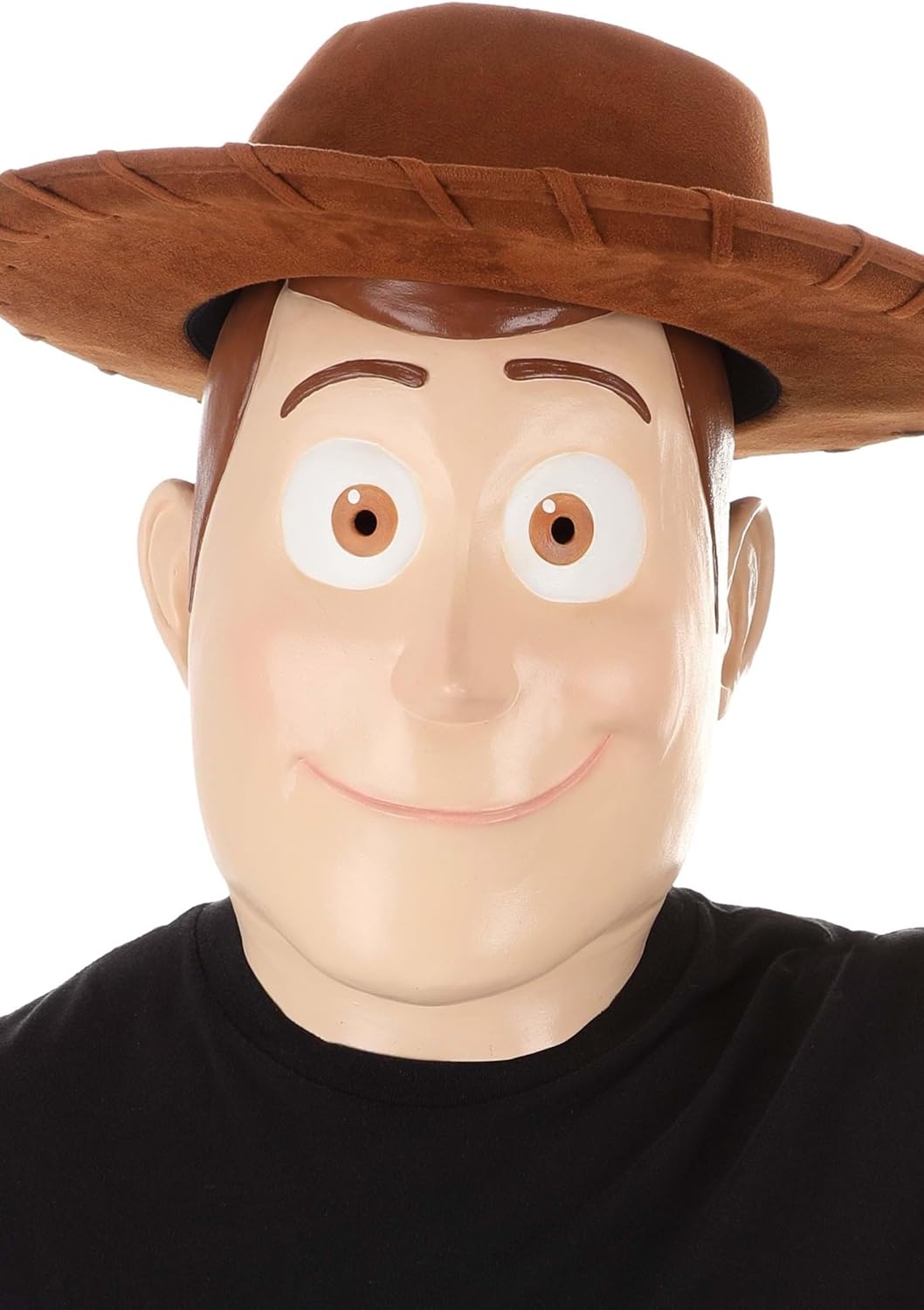 Fun Costumes Disney Toy Story Woody Latex Mask for Adults Standard