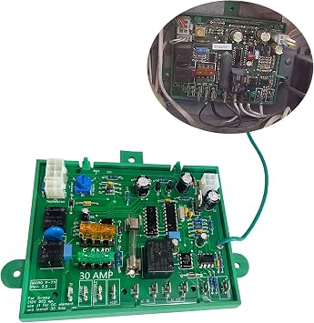 Micro P-711 Refrigerator Control Circuit Board Replacement for RV Black Box Electronic Main Power Control Circuit Board fit Dometic 2 Or 3 Way RV