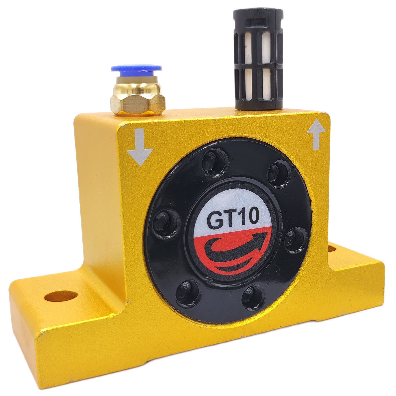 Zivases G1/8" GT10 Industrial Type Pneumatic Compressed Air Power Wheel Turbine Vibrator GT-10