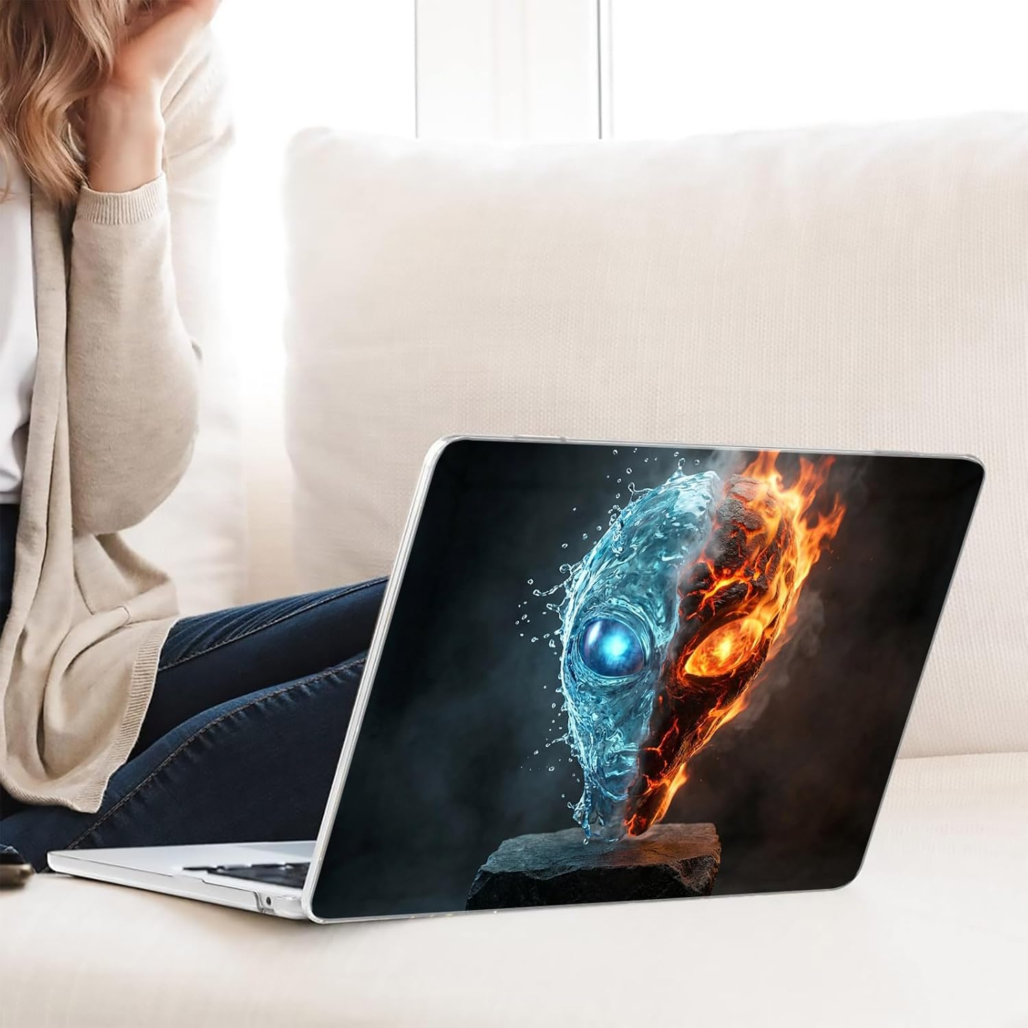 Compatible with MacBook Neo 13-inch, Hard Shell Case with Keyboard Cover and Screen Protector (A3404 A18 Pro chip, 2026 Release) - Aliens MC22409