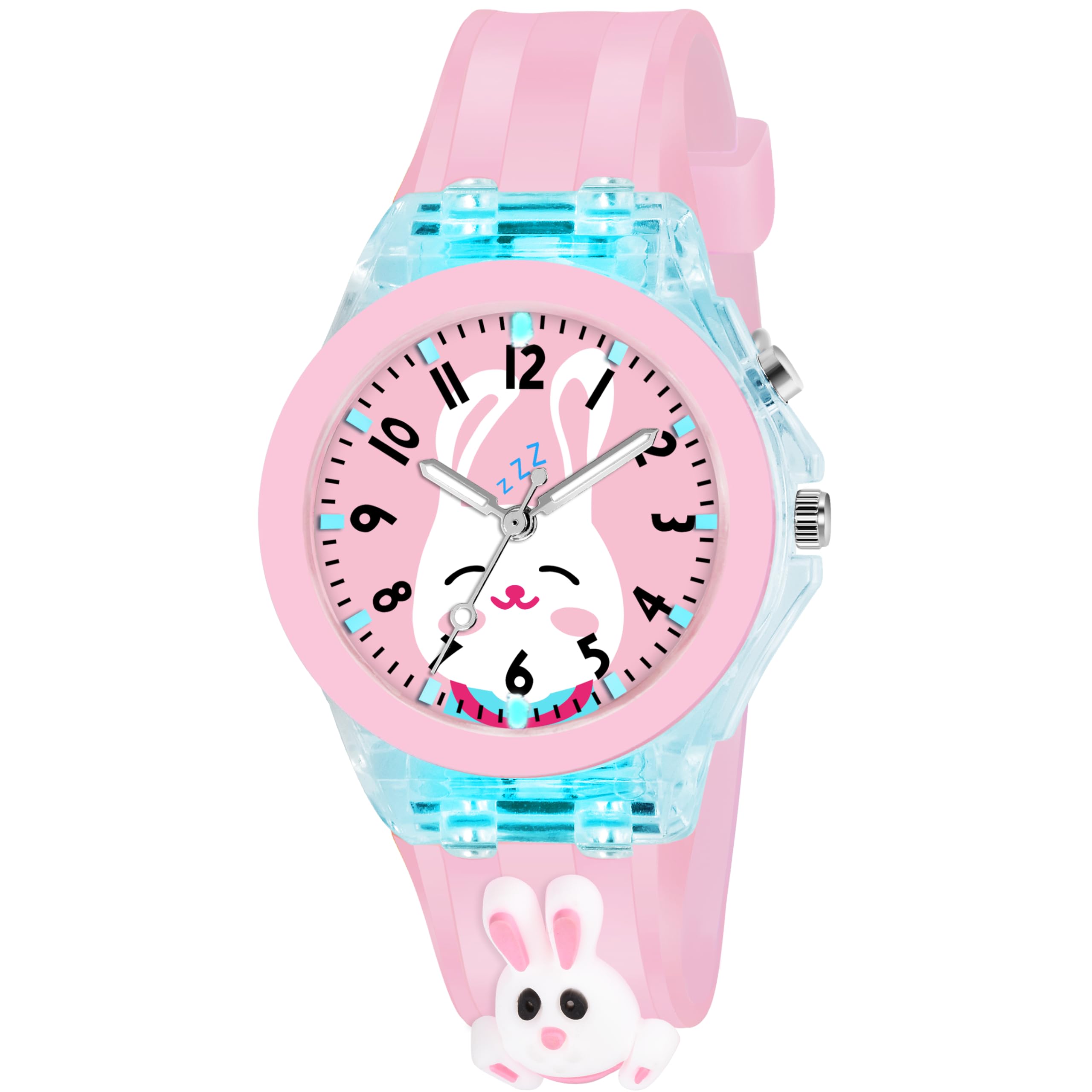 Motu Gaju LED Luminous Child Kids Children Cute Cartoon Multi Color Lights Rubber Strap Analog Watch for Girls Multi-Function Watch for Kids Boys and Girls (B0D63BB25Z) Amazon Price History, Amazon Price Tracker