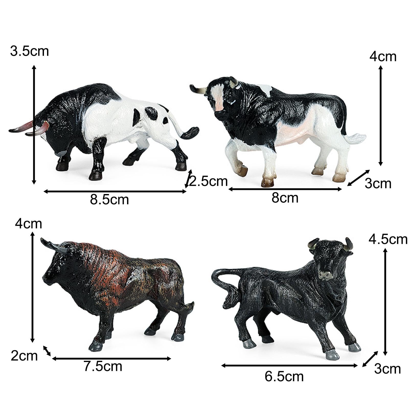 Amazon | predolo 牛の動物モデル ミニチュアシミュレーション