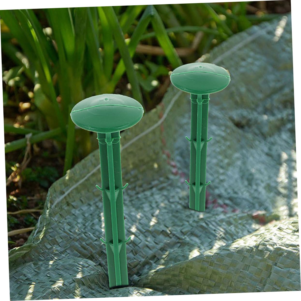 Estacas de Plástico para Jardinería y Fijación de Césped Exterior para Jardín, Uso en Plantas y Paisajismo, 16 Cm, Diseño Punta Afilada, Fácil Instalación, Anclaje Seguro y Césped