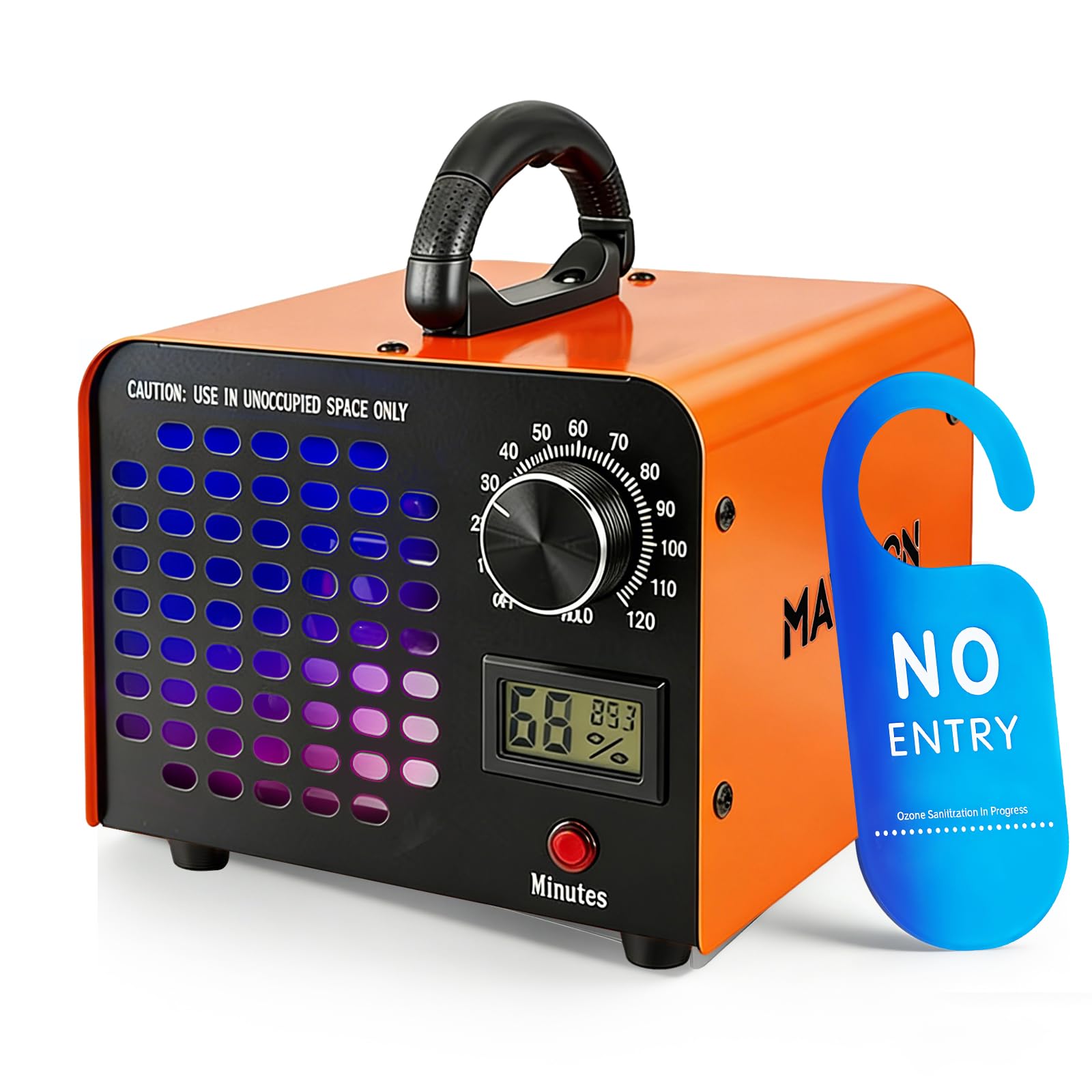 Generador de ozono 60.000 mg/h, Ozono O3, purificador de aire con